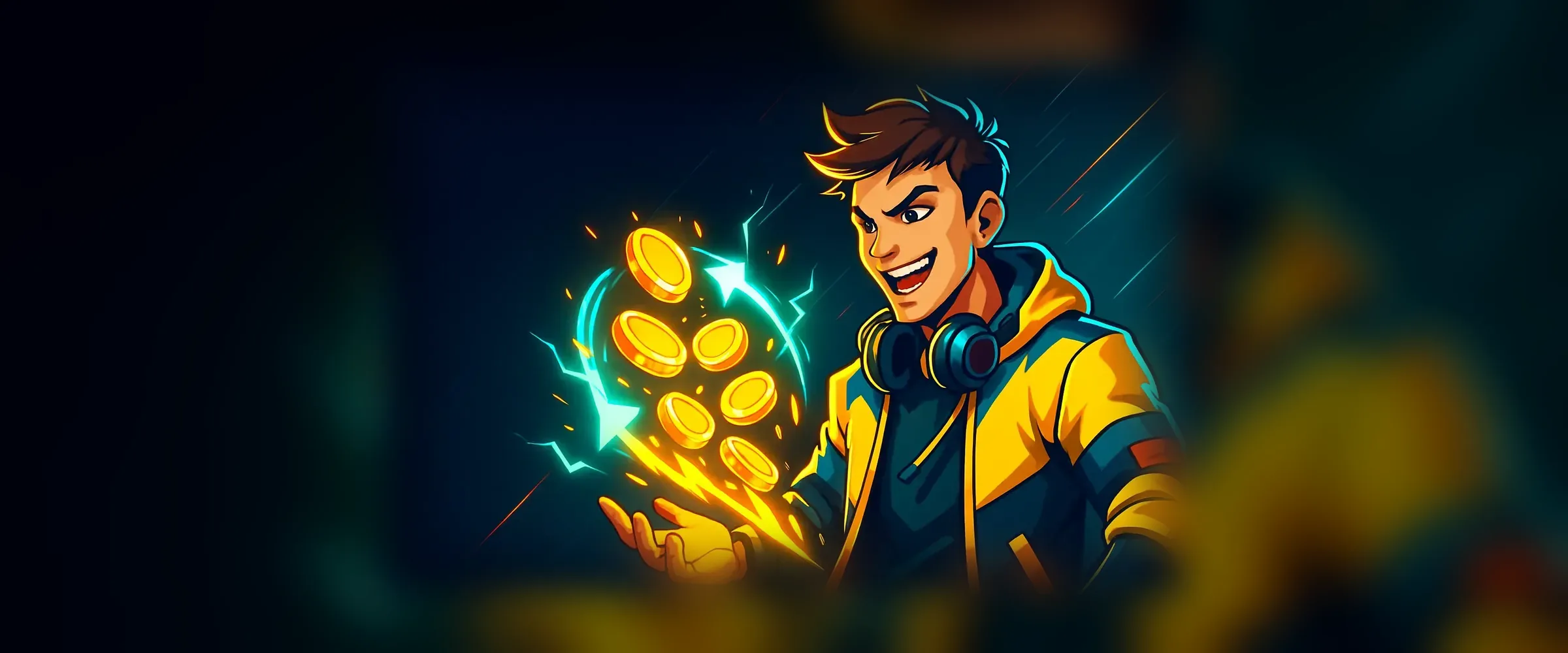 PlayBaze Mittwochs-Reload – Spieler fängt eine Welle goldener Münzen